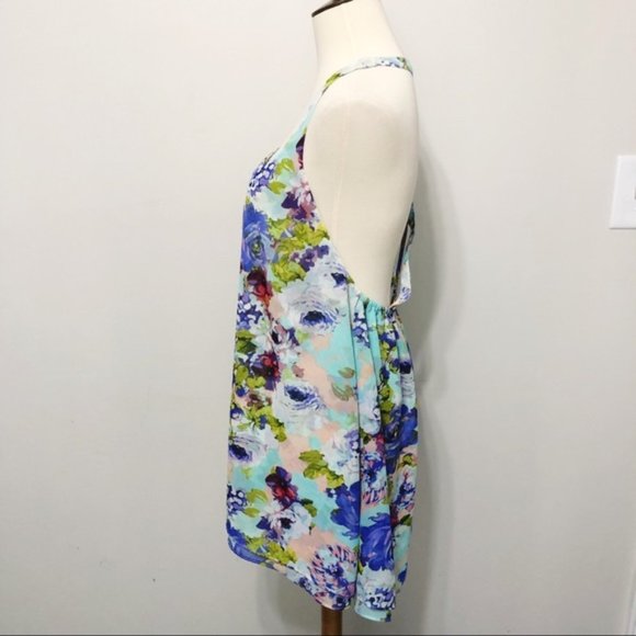 SHOW ME YOUR MUMU Floral Candy Strappy Shift Dress - Picture 4 of 8